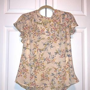 Summer Floral T-Shirt Blouse